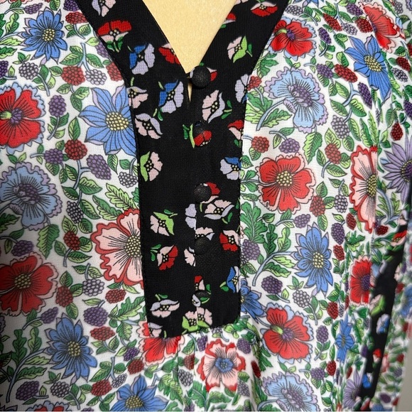 Nanette Lepore In The Moment floral blouse - Picture 6 of 9